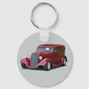 De vintage Sleutelhanger van de Auto