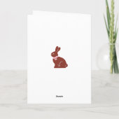 De vintage speld-Omhooggaande Kaart van Pasen (Achterkant)