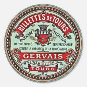 De vintage Sticker van het Etiket