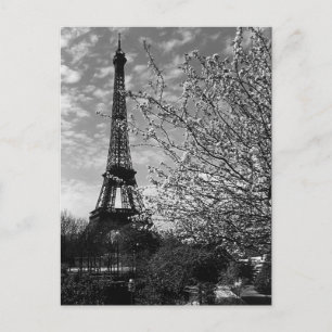 De vintage Toren van Parijs Eiffel Briefkaart