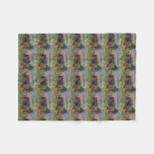 de vintage tuin beroemde kunstenaar van fleece deken (Voorkant (Horizontaal))