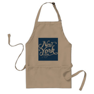 De vintage typografie van de Stad van New York Standaard Schort