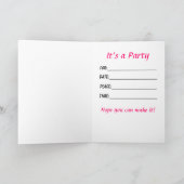 De vintage Uitnodigingen van de Partij van de (Binnen)