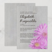 De vintage Uitnodigingen van het Vrijgezellenfeest (Voorkant / Achterkant)