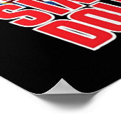 De vintage van 6 miljoen dollar man poster (Hoek)