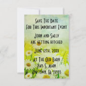 De Vintage van dagen bewaart de Datum (Achterkant)