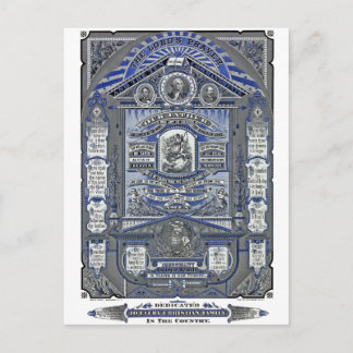 De vintage van de heer Lord's Prayer Briefkaart