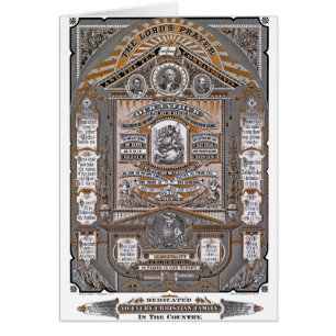 De vintage van de heer Lord's Prayer (ORANJE)