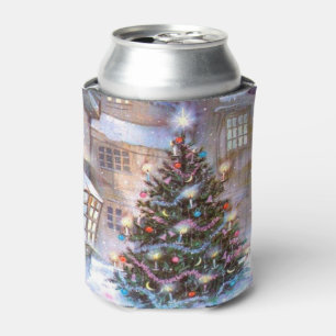 De Vintage van de kerstboom Blikjeskoeler