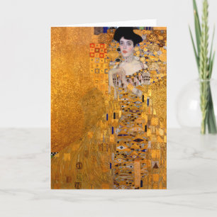 De Vintage van het Portret van Gustav Klimt Kaart