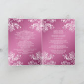 De Vintage van het Programma van het huwelijk (Binnen)