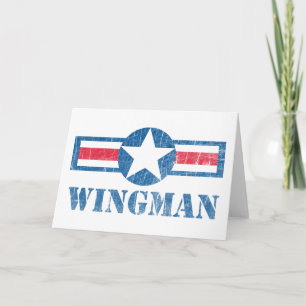 De Vintage van Wingman Kaart