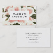 De vintage Visitekaartjes van de Azalea (Voorkant / Achterkant)