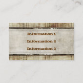 De vintage Visitekaartjes van de Stijl (Achterkant)