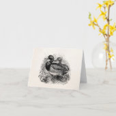 De vintage Wilde Gepersonaliseerde Sjabloon van de (Gele Bloem)