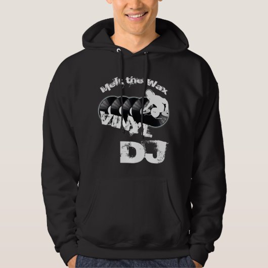 De Vinyl DJ Hoodie (Voorkant)