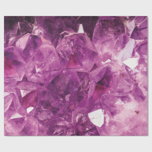 De Violet Crystal Cadeaupapier (Vlak)