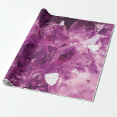 De Violet Crystal Cadeaupapier (Uitgerold)