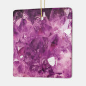 De Violet Crystal Keramisch Ornament (Links)