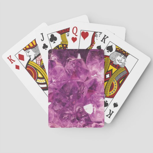 De Violet Crystal Pokerkaarten (Achterkant)