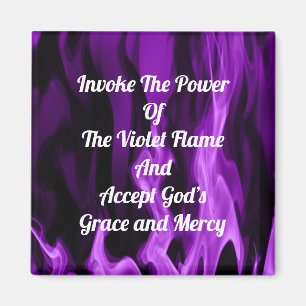 De Violet Flame aanhalen Magneet