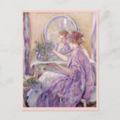 De Violet Kimono, nostalgisch Briefkaart (Voorkant)