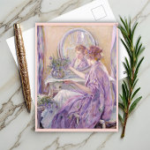 De Violet Kimono, nostalgisch Briefkaart