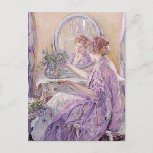 De Violet Kimono | Robert Reid Briefkaart (Voorkant)