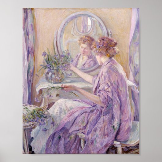 De Violet Kimono | Robert Reid Poster (Voorkant)