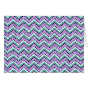 De Violetkleurige Zigzag van de wintertaling en