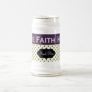 De Violette Stippen van Acai van de Hoop van het Bierpul