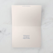 De violette Verjaardag van de Pastelkleur van de Kaart (Binnen)