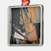 De Violin, 1916 Metalen Ornament (Links)