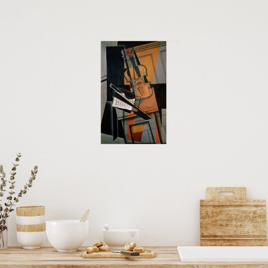 De Violin, 1916 Poster (Keuken)