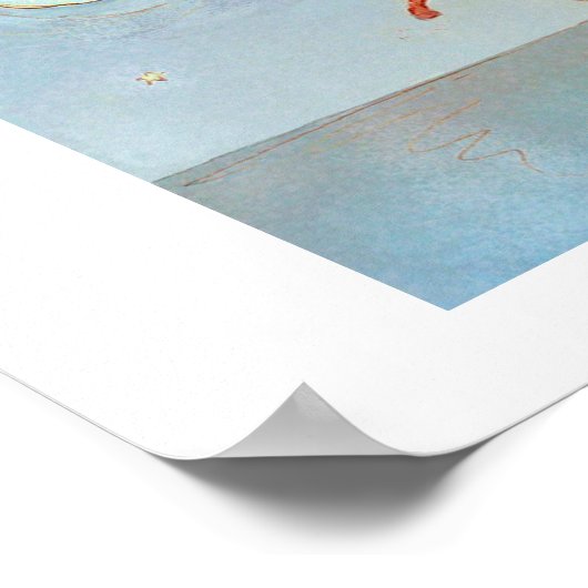 De Violin Cat Poster (Hoek)