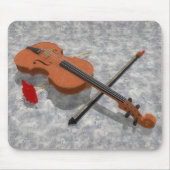 De Violin en het Roos: Custom Mousepad Muismat (Voorkant)