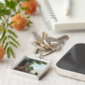 De violist sleutelhanger (Zijkant)