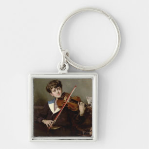 De violist sleutelhanger