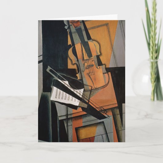 De viool, 1916 kaart (Voorkant)