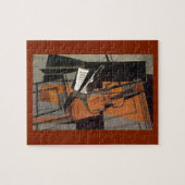 De viool ~ 1916 ~ Synthetisch Cubisme ~ Juan Gris Legpuzzel (Horizontaal)