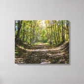De Virginia Creeper Trail Canvas Afdruk (Voorkant)