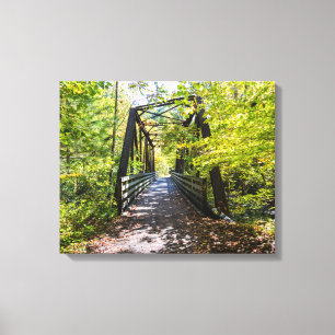 De Virginia creeper trail Canvas Afdruk
