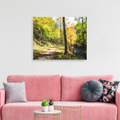 De Virginia Creeper Trail Canvas Afdruk (Insitu (Woonkamer))