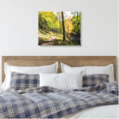 De Virginia Creeper Trail Canvas Afdruk (Insitu (Slaapkamer))