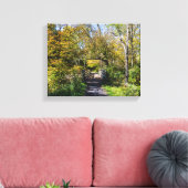 De Virginia Creeper Trail Canvas Afdruk (Insitu (Woonkamer))