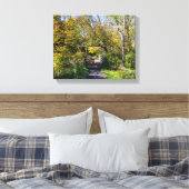 De Virginia Creeper Trail Canvas Afdruk (Insitu (Slaapkamer))