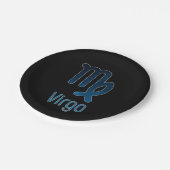 De Virgo Constellation - Galaxy Papieren Bordje (Gekanteld)