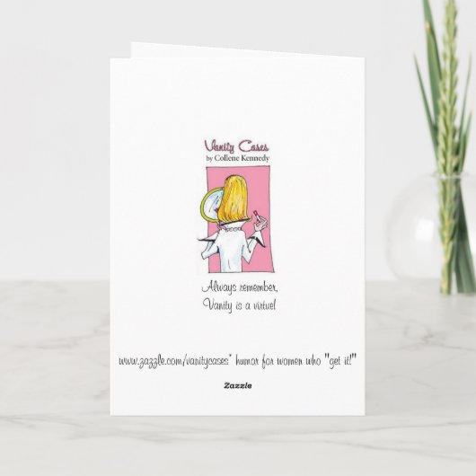 De virtuele kaart van de Verjaardag of van de (Achterkant)