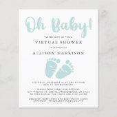 De Virtuele Uitnodiging van de Eigenschap van het  (Voorkant)