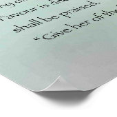 De virtuele werkwoorden afdrukken 31:10-31 poster (Hoek)